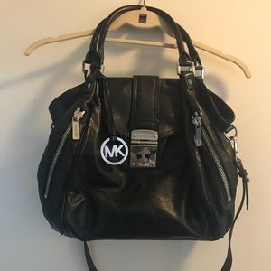 Michael Kors Black Shoulder Handbag
